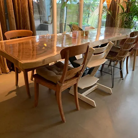 Rustige Luxe Vrijstaande In Weelderig Groene Tuin * 베르겐