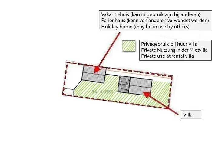 Rustige Luxe Vrijstaande In Weelderig Groene Tuin Villa *
